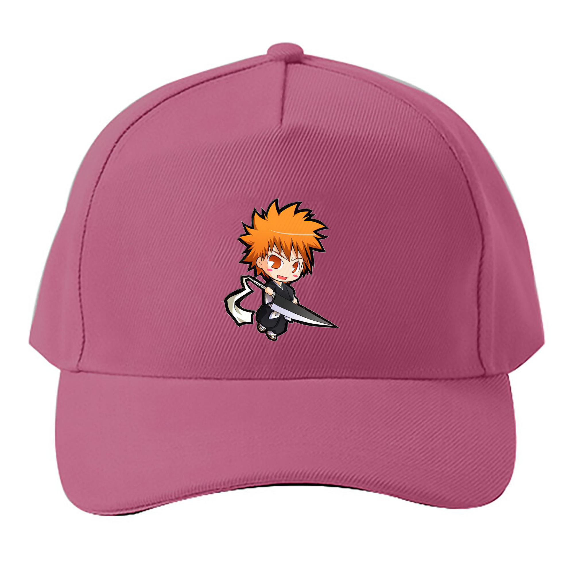 （画像用） ブリーチ 黒崎一護（くろさき いちご）BLEACH Kurosaki Ichigo ベースボールキャップ 綿100％ 男女兼用 帽子 スポーツ